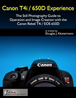 Canon T4i EOS 650D book ebook how to manual dummies field guide