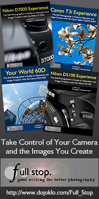 Full Stop photography e book camera user guide Nikon Canon dSLR