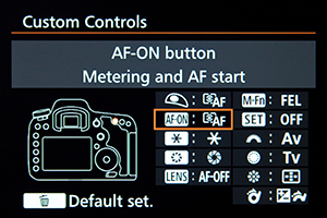 Canon 7D Mark II menu custom setting setup recommend tips tricks