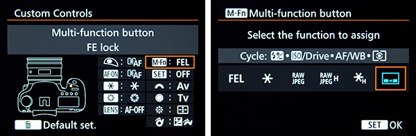 Canon 7D Mark II button customize custom setting setup recommend quick start control tips tricks